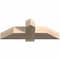 Ekena Millwork Eugene Smooth Timber Gable Bracket, Douglas Fir, 36"W x 12"H x 5 1/2"D x 5 1/2"F, 8/12 Pitch GBW036X12X0606EUG00SDF - alternate 4